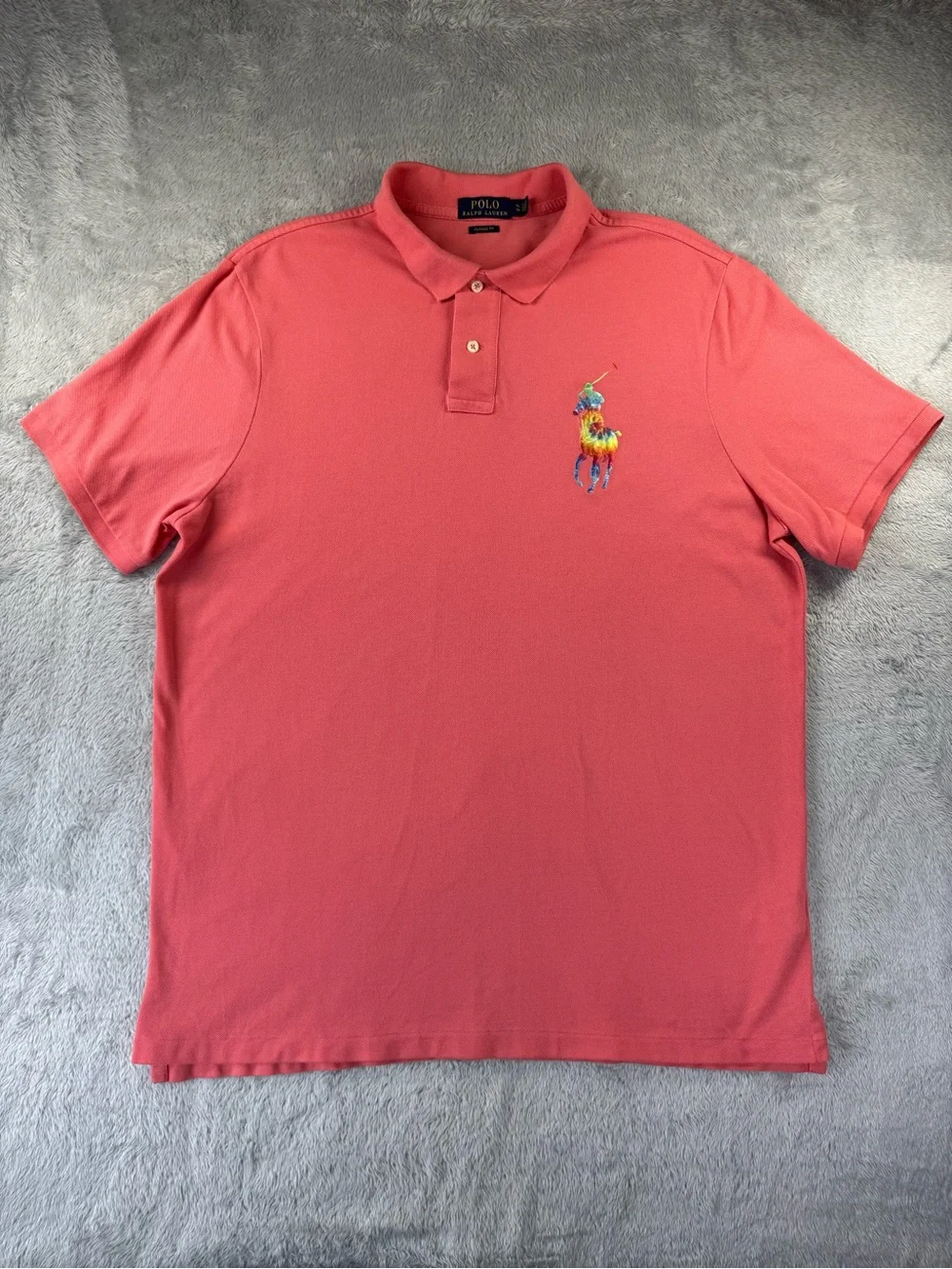 Polo Ralph Lauren XL Multicolor Big Pony Classic Fit Polo Shirt
